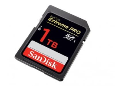Sandisk dévoile sa carte mémoire SDXC 1 To