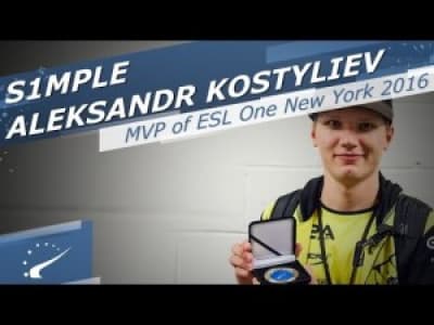 Best S1mple on ESL One New York