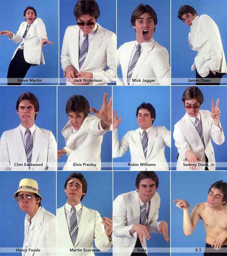 Jim Carrey - imitations- 1992.