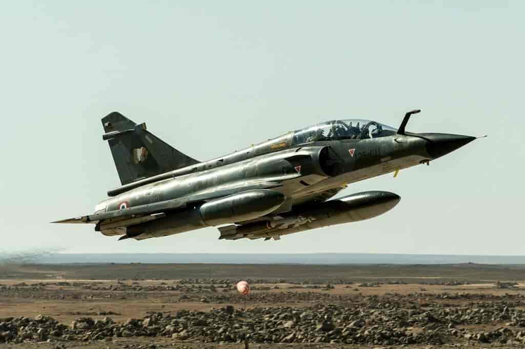 L'un des derniers décollages sur Barkhane d'un Mirage 2000-N