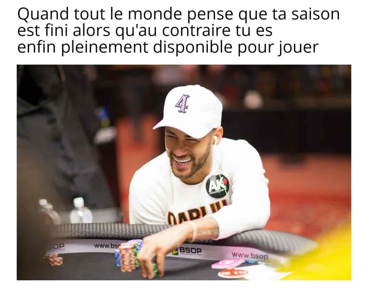 Poker Neymar