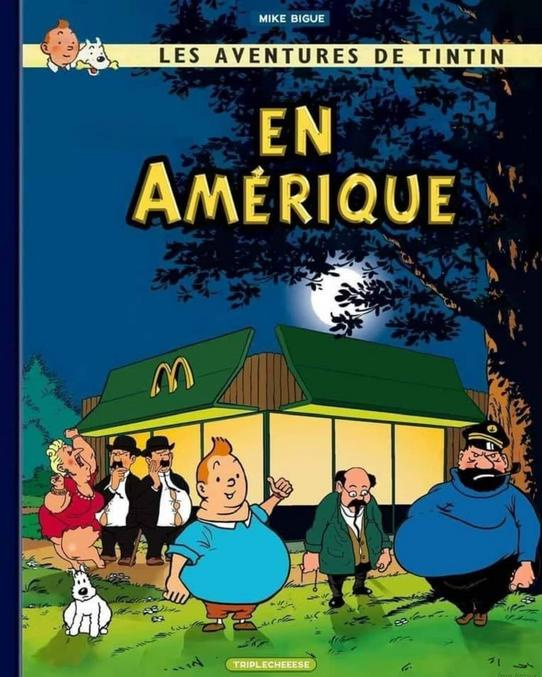 Tintin en amérique