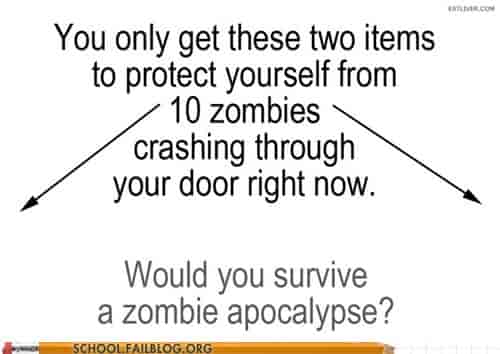 Zombie Survivals Items