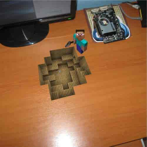 Minecraft sur ton bureau 