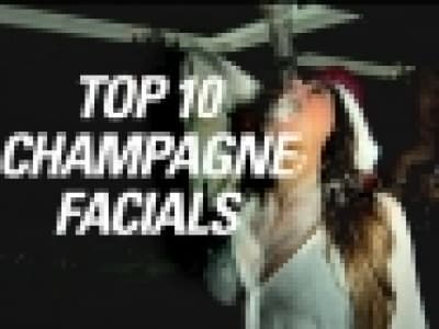Top 10 des \"Champagne Facials\" en Slow-Motion