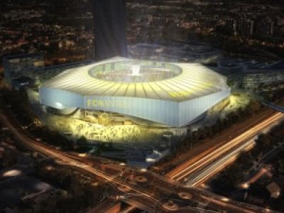 Nouveau stade pour le F.C. Nantes!