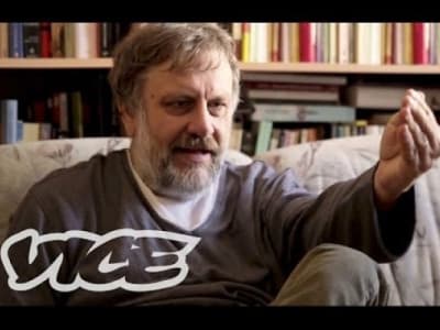 Slavoj Zizek interviewé par Vice. Un personnage... atypique.
