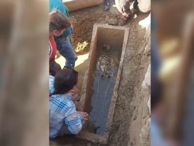 Un sarcophage du VIIème siècle retrouvé intacte à Saint-Dizier
