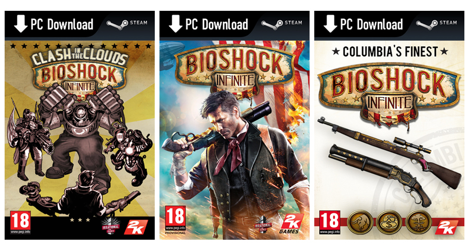 Bioshock Infinite Plus sur PC (Steam)