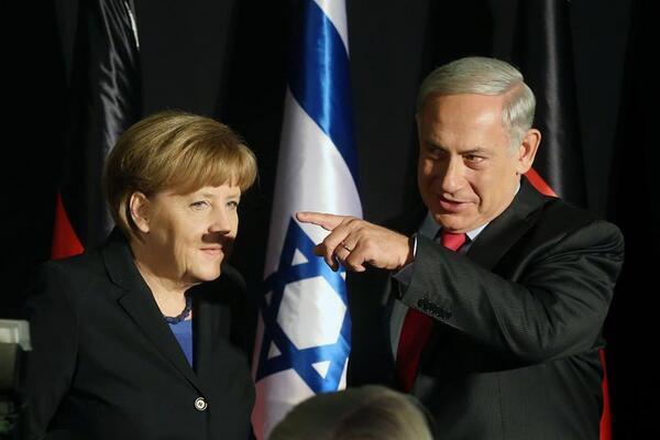 Angela Merkel en israel 