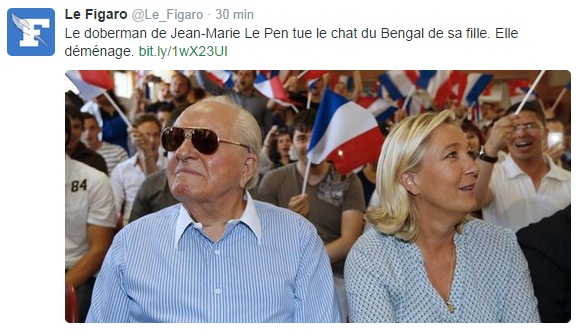 [Breaking News] Du grabuge chez les Le Pen