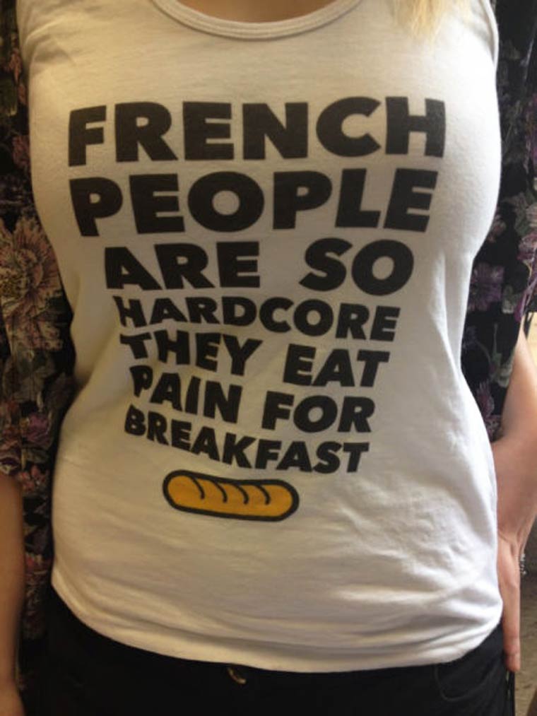 French people are so hardcore...