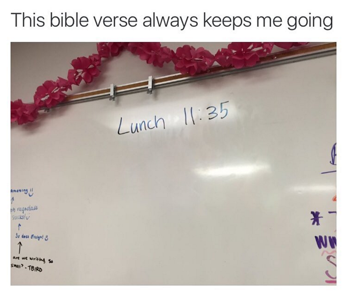 Mon verset préféré de la bible