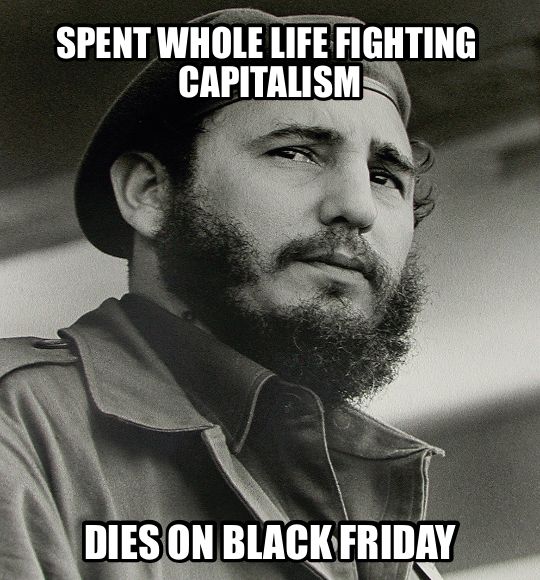 Bad Luck Fidel Castro