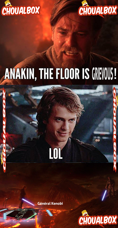 The floor is Grievous