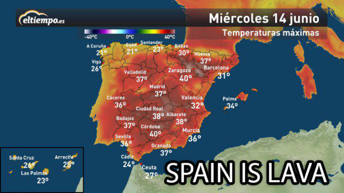 Spain is Lava !