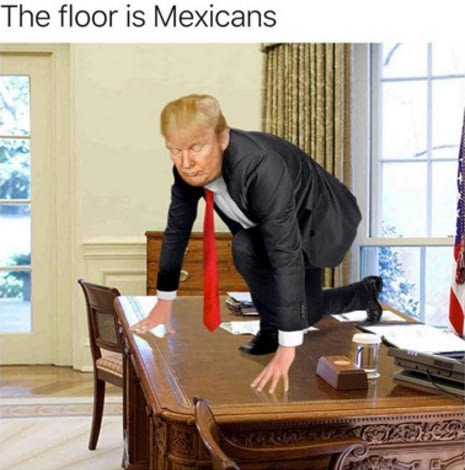The floor is mexicans !