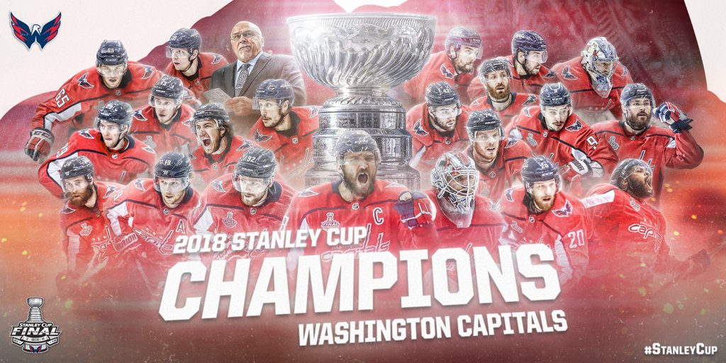 Les Washington Capitals gagnent la Coupe Stanley pour la première fois de leur histoire 