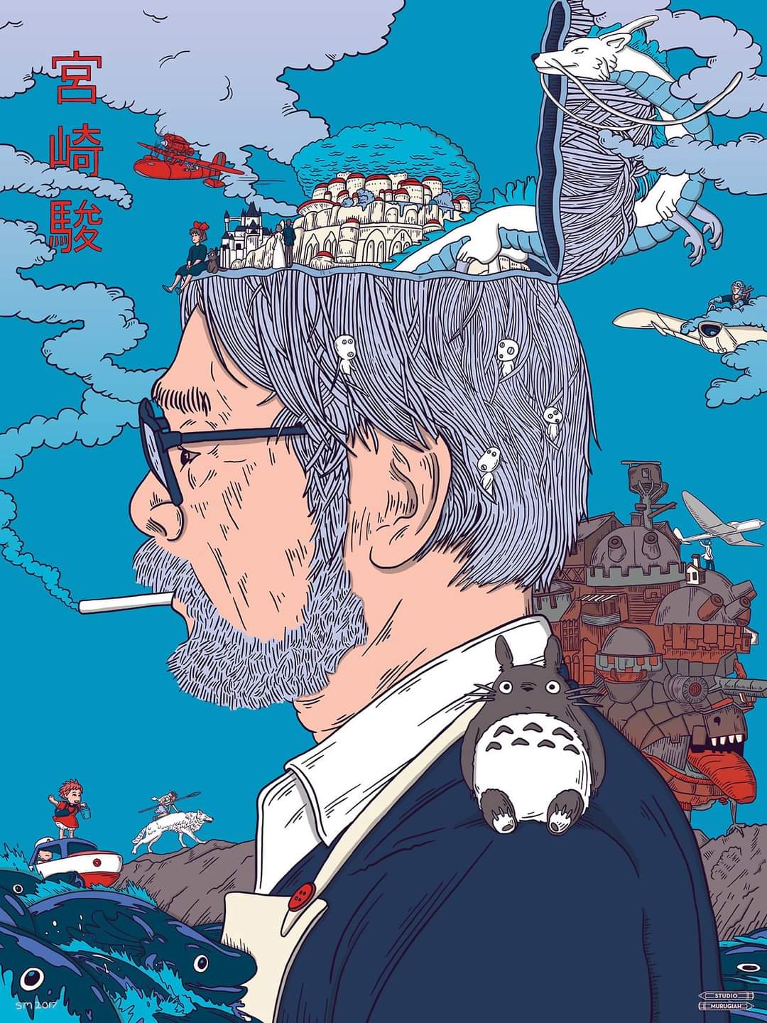 Joyeux anniversaire Hayao Miyazaki (80 balais quand même)