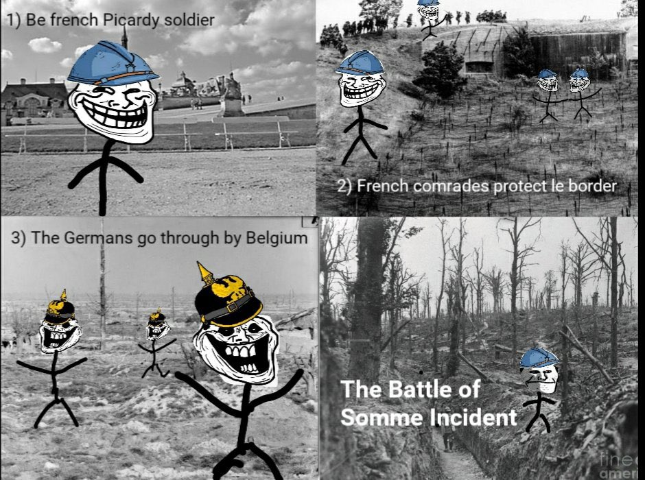 Battle of Somme incident