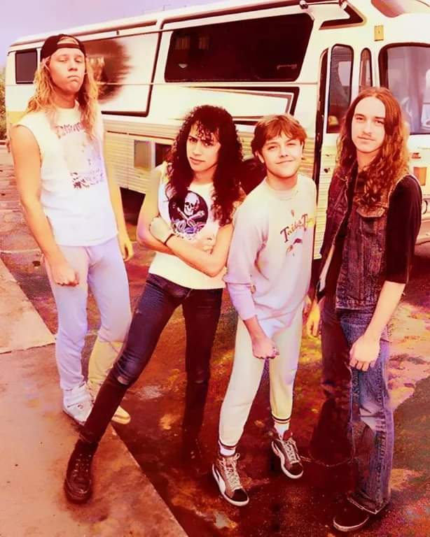 Metallica en 1983.