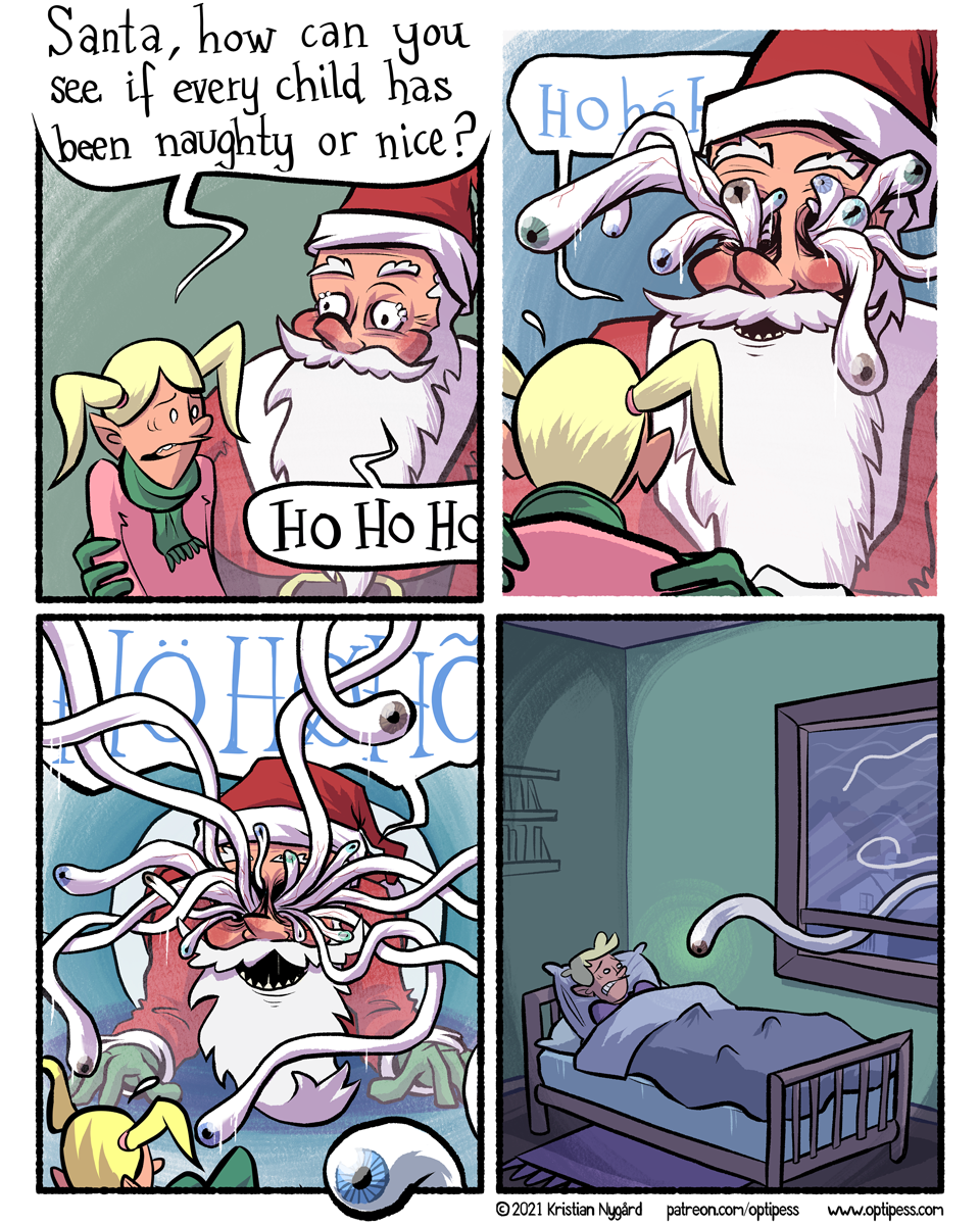 Santa Klauss x Lovecraft...
