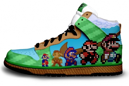 les Sneakers Mario Bros