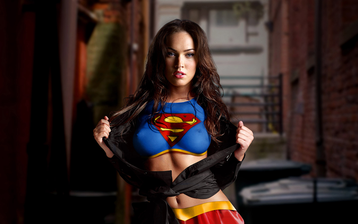 Megan Fox SuperWoman. 