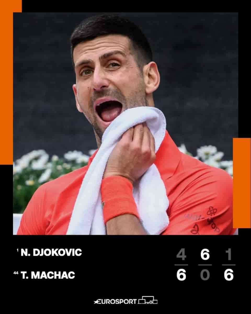 Victoire de Tomáš Macháč, 44ème au classement ATP.