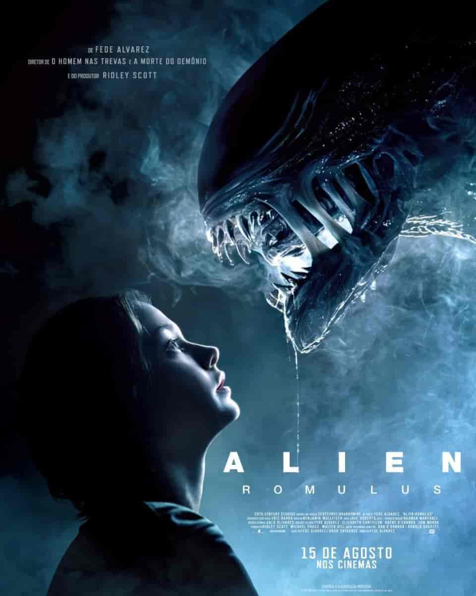Nouvelle affiche pour Alien: Romulus. Sortie le 14 août au cinéma.
