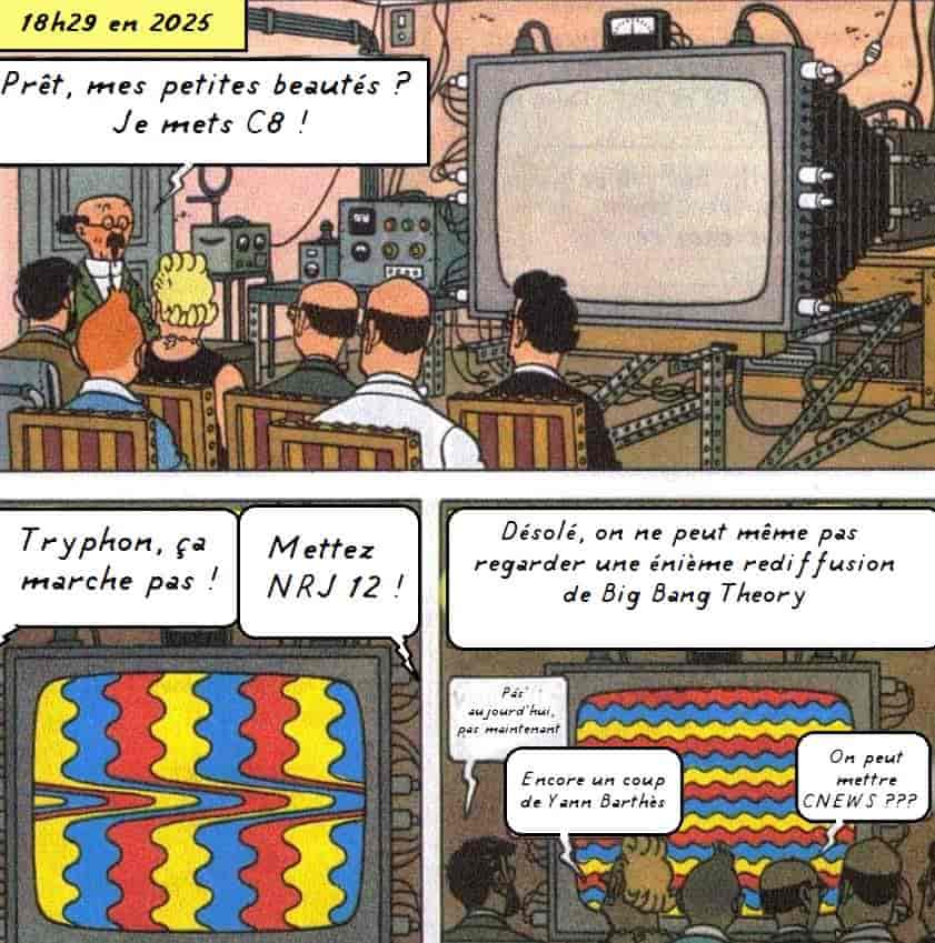 Tintin le merdologue.