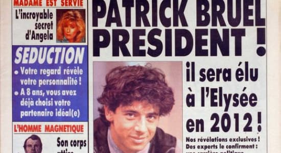 En 1992, le Jour de Paris voyait Patrick Bruel président en 2012!