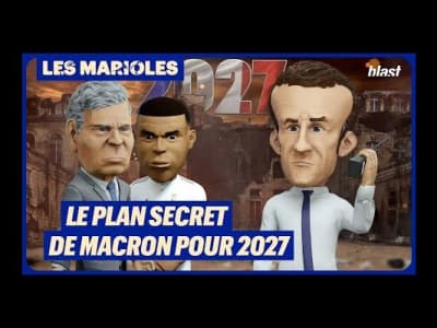 &quot;Le plan secret de Macron pour 2027&quot;. Le média Blast à voulu faire un revival des Guignols pour &quot;Signer le grand retour de la satire dans le paysage médiatique&quot;... Pour ça ils ont réalisé un crowdfunding de 460000€. Le résultat est ca-tas-tro-phique. Le plus gros scam de la gauche après Mélenchon