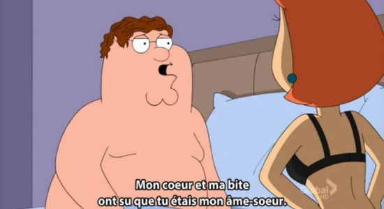 La finesse version Peter Griffin [family guy]