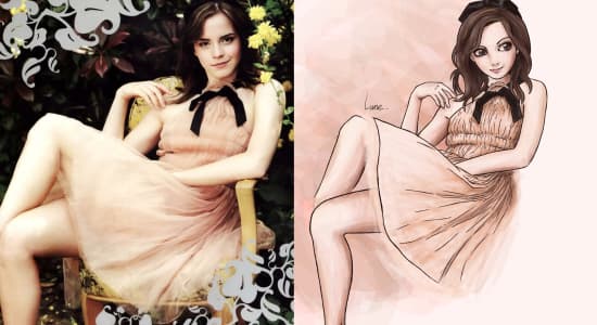 Créa perso : Emma Watson #1