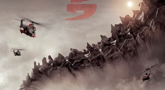 Nouvelle affiche pour Godzilla (2014)