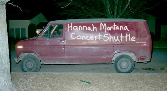 Le tour bus Hannah Montana
