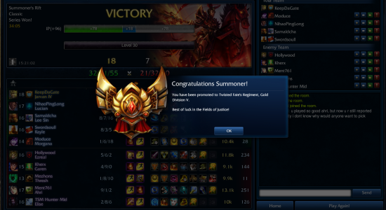 On the road to challenger !