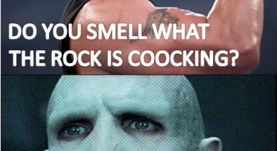 The Rock is coocking.