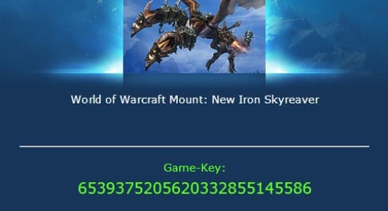 World of Warcraft Mount: New Iron Skyreaver