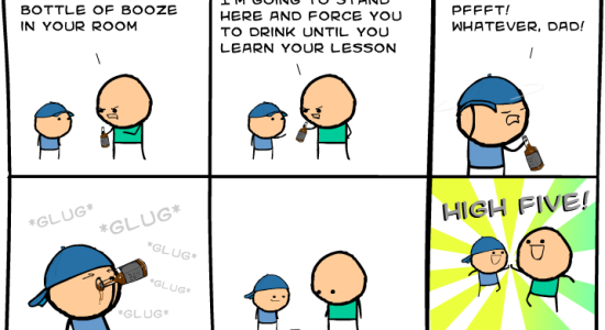 Best lesson ever ! [CYANIDE &amp; HAPPINESS ]