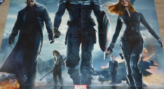 Affiche de Captain America Le Soldat de l'Hiver