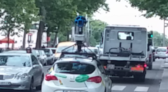 Google Car Avenue de Flandres Paris XIXe