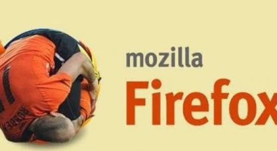 Robben recommande Mozilla Firefox