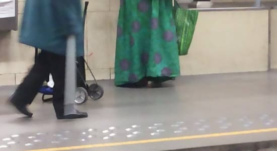 WTF :  Vu dans le métro à Bruxelles 