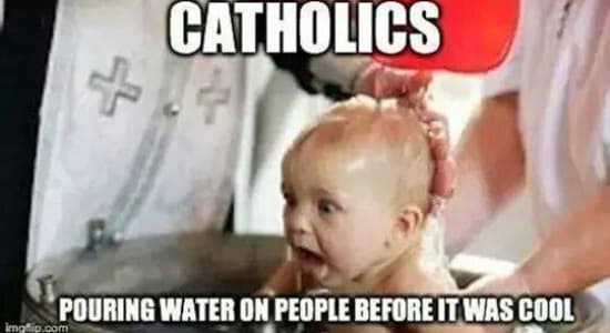 Catholics Vs. Ice Bucket Challenge