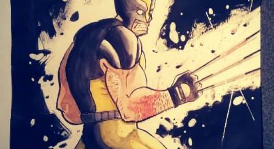 Fanart de Wolverine.