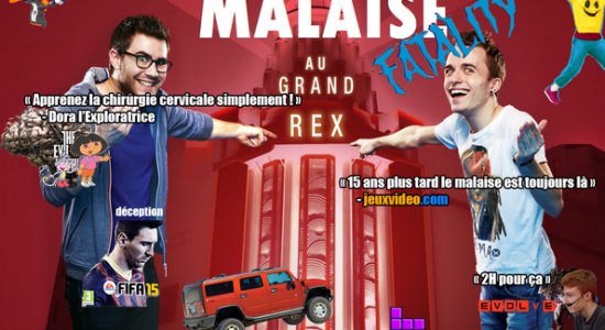 Cyprien gaming show affiche promotionnel 
