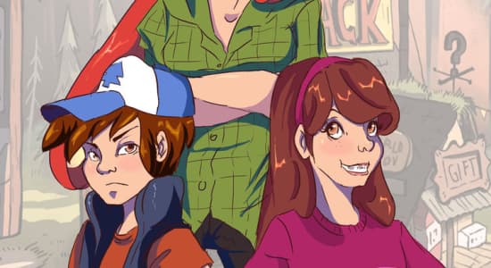 Gravity falls by Holicdraw
