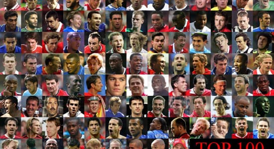  100 meilleurs joueurs de l’histoire de la Premier League